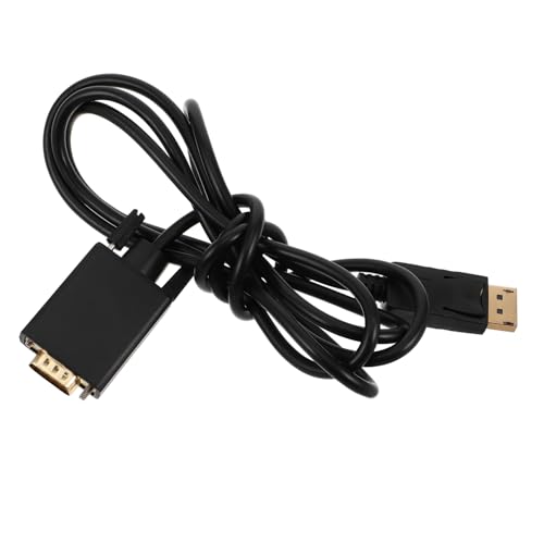 OKUMEYR Displayport Vga Kabel Video Kabel für Desktop Laptop Monitor und Projektor HD Klarer Bildschirm Tragbares und Benutzerfreundliches Adapterkabel OKUMEYR Displayport Vga Kabel Video Kabel für Desktop Laptop Monitor und Projektor HD Klarer Bildschirm Tragbares und Benutzerfreundliches Adapterkabel von OKUMEYR