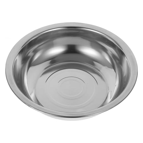 OKUMEYR Gemüsewaschbecken Aus Edelstahl Mit 8–32 Cm Durchmesser Große Salatrührschüssel Für Den Privaten Und Gewerblichen Gebrauch von OKUMEYR