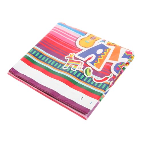 OKUMEYR Mexikanischer Serape Tischläufer Mit Fransen Bunte Tischdecke Für Cinco De Mayo Fiesta Und Mexikanische Partys Für Zuhause Und von OKUMEYR