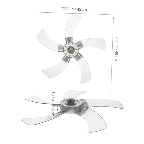 OKUMEYR Kunststoff Lüfterflügel Ersatzteil für Standventilator Wand Tischventilator Bodenventilator Zubehör Starke Luftzirkulation Geräuscharm OKUMEYR Kunststoff Lüfterflügel Ersatzteil für Standventilator Wand Tischventilator Bodenventilator Zubehör Starke Luftzirkulation Geräuscharm von OKUMEYR