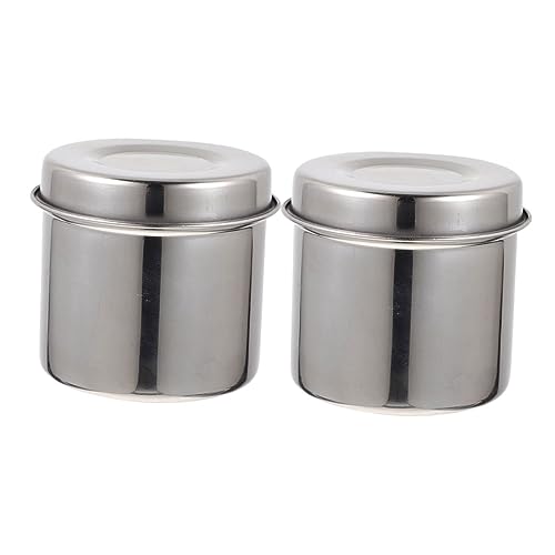 OKUMEYR 2stücke Salbebehälter Jodresistente Gläser Für Medizinische Mull Aufbewahrung Iodophor Container Mit Deckel OKUMEYR 2stücke Salbebehälter Jodresistente Gläser Für Medizinische Mull Aufbewahrung Iodophor Container Mit Deckel von OKUMEYR