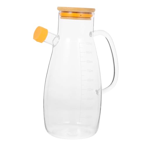 OKUMEYR Glas-speiseölflasche Mit Griffdesign Ölspender Für Küche Transparent Praktisch Zum Dosieren Von Ölen Essig Und Sojasauce OKUMEYR Glas-speiseölflasche Mit Griffdesign Ölspender Für Küche Transparent Praktisch Zum Dosieren Von Ölen Essig Und Sojasauce von OKUMEYR