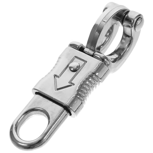 OKUMEYR Panikhaken Schnellfreisetzung Panikschnapp Equestrian Hook aus Robuste Langlebige Pferdezubehör für Sicheres von OKUMEYR
