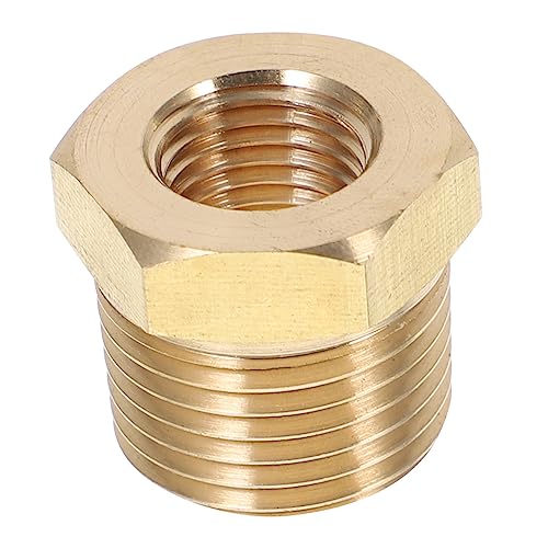 OKUMEYR Hochwertiger Reduzieradapter aus Edelstahl Männlich Weiblich Reduzierstück für Schlauchanschlüsse Npt Rohrverschraubung Hexagonaler Bushing Langlebige Rohrarmaturen X Reduzierer von OKUMEYR