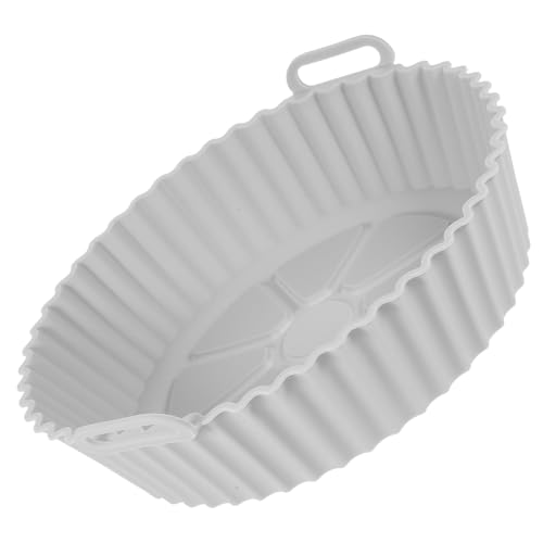 OKUMEYR Silikontopf Für Luftfritteusen Praktische Antihaftmatte Multifunktionaler Korb Kochzubehör Hitzebeständig Und Wiederverwendbar von OKUMEYR