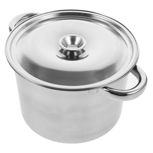OKUMEYR Tiefer Suppentopf Aus Edelstahl – Großer Metalleimer Mit Deckel – 3 5 L Multifunktionales Küchenkochgeschirr OKUMEYR Tiefer Suppentopf Aus Edelstahl – Großer Metalleimer Mit Deckel – 3 5 L Multifunktionales Küchenkochgeschirr von OKUMEYR