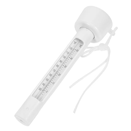 OKUMEYR Tragbares Reptilien Thermometer Weiß Schwimmend Präzises Wasserthermometer für Pools Aquarien und Terrarien mit Klarem Display zur Temperaturüberwachung OKUMEYR Tragbares Reptilien Thermometer Weiß Schwimmend Präzises Wasserthermometer für Pools Aquarien und Terrarien mit Klarem Display zur Temperaturüberwachung von OKUMEYR
