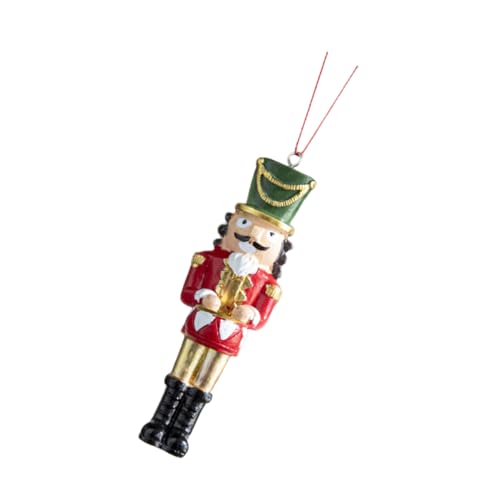 OKUMEYR Hängende Weihnachtsdekoration in Form Eines Nussknackers Hängeornament Für Weihnachtsbaum von OKUMEYR