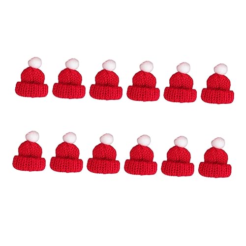 OKUMEYR Weihnachtsmannmütze Aus Filz Mini-weihnachtsdekoration Handgefertigt Dekorativ Gewebt Ornamente Für Weihnachtsdekoration OKUMEYR Weihnachtsmannmütze Aus Filz Mini-weihnachtsdekoration Handgefertigt Dekorativ Gewebt Ornamente Für Weihnachtsdekoration von OKUMEYR