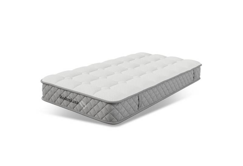 Kaltschaummatratze Härtegrad H3 (mittelfest), 4 Griffe, OKWISH, 20 cm hoch, (Matratze, Mattress mit 7-Zonen-Taschenfederkern), Vakuumverpackt von OKWISH