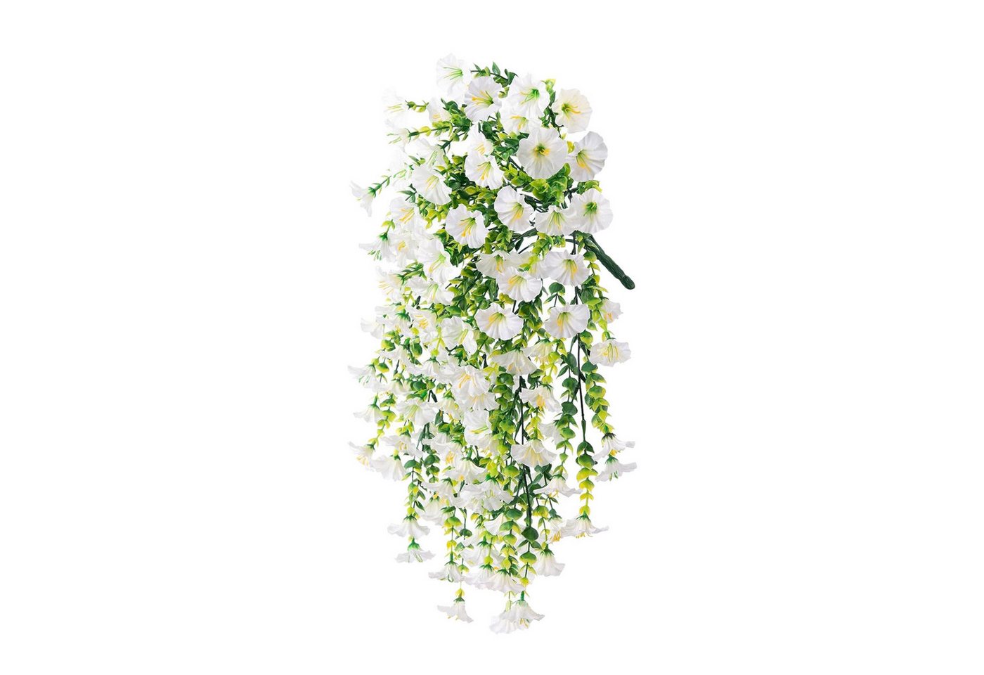 Kunstranke Künstliche Blumen Kunstblumen Hängeblumen Gefälschte Petunie, OKWISH, Höhe 75 cm, Blumenstrauß für Hochzeitx Zuhause Outdoor Dekoration von OKWISH