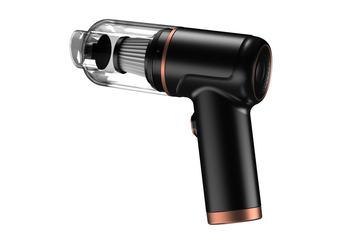 OKWISH Akku-Handstaubsauger Akku Autostaubsauger Mini Auto Staubsauger Handsauger KFZ Kabellos, 120,00 W, Beutellos, 4 in 1 Hand-Staubsauger 12000Pa 4000mA-Akku Büro Haus Teppichen Küche von OKWISH
