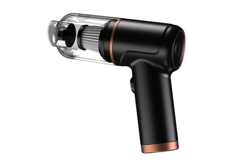 OKWISH Akku-Handstaubsauger Akku Autostaubsauger Mini Auto Staubsauger Handsauger KFZ Kabellos, 120,00 W, Beutellos, 4 in 1 Hand-Staubsauger 12000Pa 4000mA-Akku Büro Haus Teppichen Küche von OKWISH