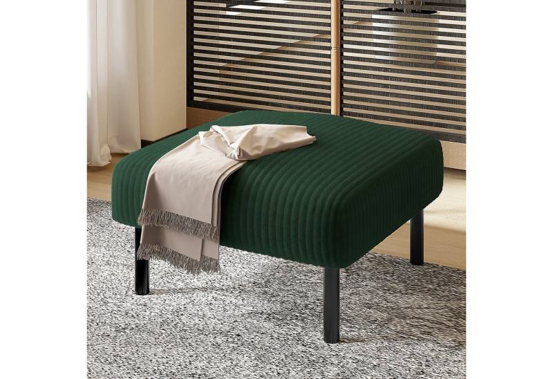 OKWISH Fußhocker Sitzhocker Polsterhocker (mit Metallgestell, 1 St., vielseitig nutzbar als Sitzhocker, Fußbank oder Beistelltisch), Ein Stück von OKWISH