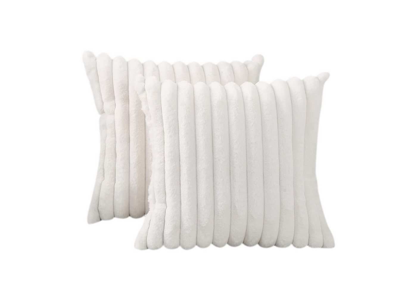 OKWISH Kissenbezüge 2er Set Kissenbezug Kissenhülle Kopfkissenbezug Kissen Bezug Weich, (2 Stück), 45x45 doppelseitige Sofakissen Couchkissen Schlafzimmer Reißverschluss von OKWISH