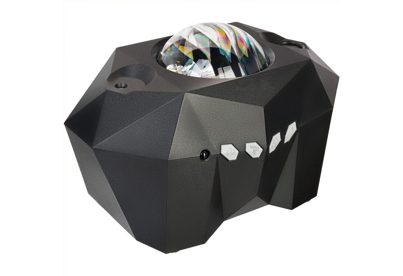 OKWISH LED-Sternenhimmel LED Sternenhimmel Projektor Sternenprojektor Nachtlicht Sternenlicht, ohne Akku Bluetooth-Musikspieler und freie Kombination von Sternennebeln Polarlicht Galaxy, LED fest integriert, Farbwechsler, mit Fernbedienung Timer Baby Kinder Erwachsene Heimkino Party Haus von OKWISH