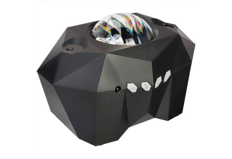 OKWISH LED-Sternenhimmel LED Sternenhimmel Projektor Sternenprojektor Nachtlicht Sternenlicht, ohne Akku Bluetooth-Musikspieler und freie Kombination von Sternennebeln Polarlicht Galaxy, LED fest integriert, Farbwechsler, mit Fernbedienung Timer Baby Kinder Erwachsene Heimkino Party Haus von OKWISH