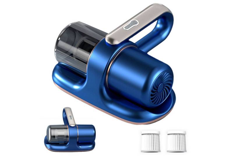 OKWISH Matratzenreinigungsgerät Bettstaubsauger Milbenstaubsauger Akku Handstaubsauger, 1000,00 W, Beutellos, mit UV-Licht 99,9 % für Matratzen Betten Sofas und Polstermöbeln von OKWISH