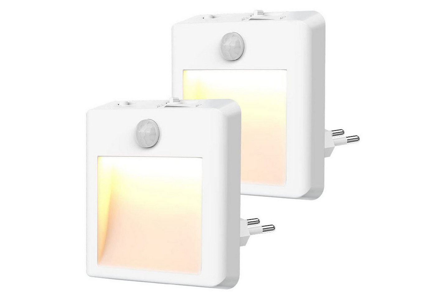 OKWISH Nachtlicht 2 Stück LED Steckerlampe Wandlampe Steckdose Licht Steckdosenleuchte, Mit Dämmerungssensor, LED fest integriert, Warmweiß, Orientierungslicht Helligkeit Stufenlos Einstellbar Schlafzimmer Küche OKWISH Nachtlicht 2 Stück LED Steckerlampe Wandlampe Steckdose Licht Steckdosenleuchte, Mit Dämmerungssensor, LED fest integriert, Warmweiß, Orientierungslicht Helligkeit Stufenlos Einstellbar Schlafzimmer Küche von OKWISH