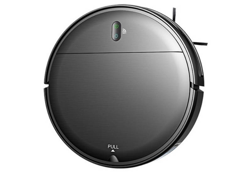 OKWISH Nass-Trocken-Saugroboter Staubsauger Roboter Saugroboter Roboterstaubsauger 2in1 Selbstaufladen, Starke 1400 Pa mit Wischfunktion WLAN für Tierhaare Teppich Hartboden von OKWISH