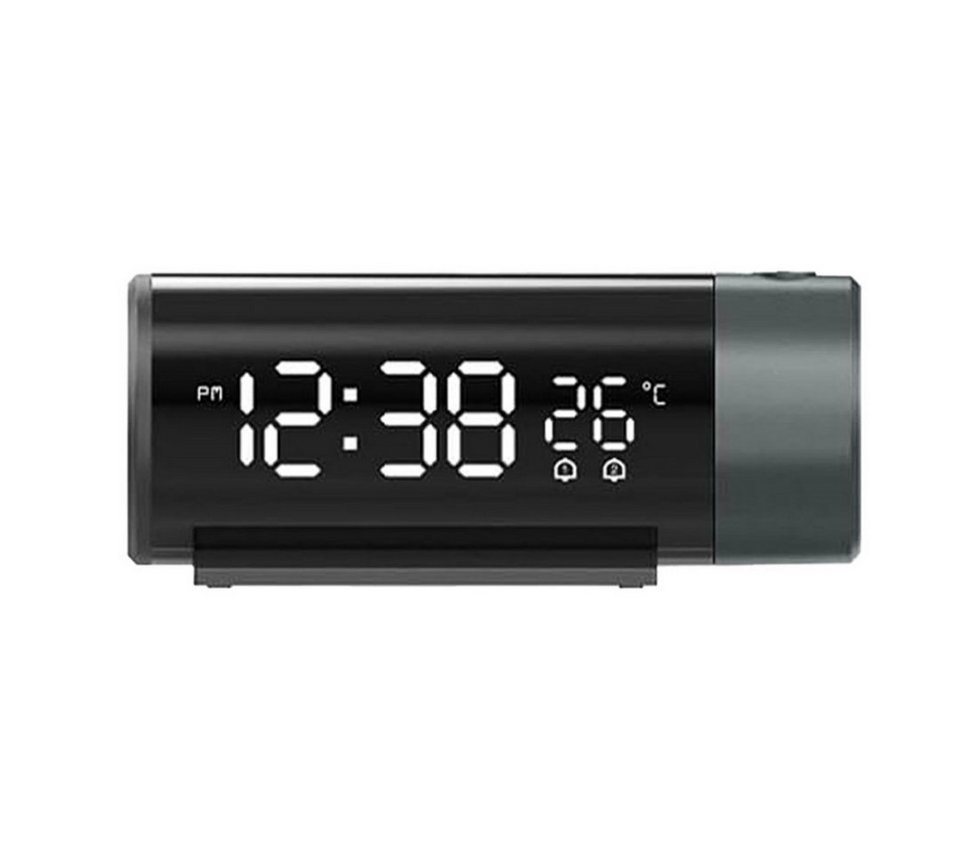 OKWISH Projektionswecker Digital Wecker Uhr Digitalwecker Projektion LED Alarm Projektionsuhr Alarmer Weckuhr mit 180 ° Dual-Alarm Temperatur 12/24H USB-Anschluss OKWISH Projektionswecker Digital Wecker Uhr Digitalwecker Projektion LED Alarm Projektionsuhr Alarmer Weckuhr mit 180 ° Dual-Alarm Temperatur 12/24H USB-Anschluss von OKWISH