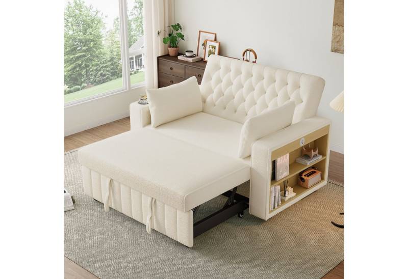 OKWISH Schlafsofa aus Chenille, Polstersofa, Doppelschlafsofa, Schlafcouch 1 Teile, 3-stufig verstellbare Rückenlehne OKWISH Schlafsofa aus Chenille, Polstersofa, Doppelschlafsofa, Schlafcouch 1 Teile, 3-stufig verstellbare Rückenlehne von OKWISH