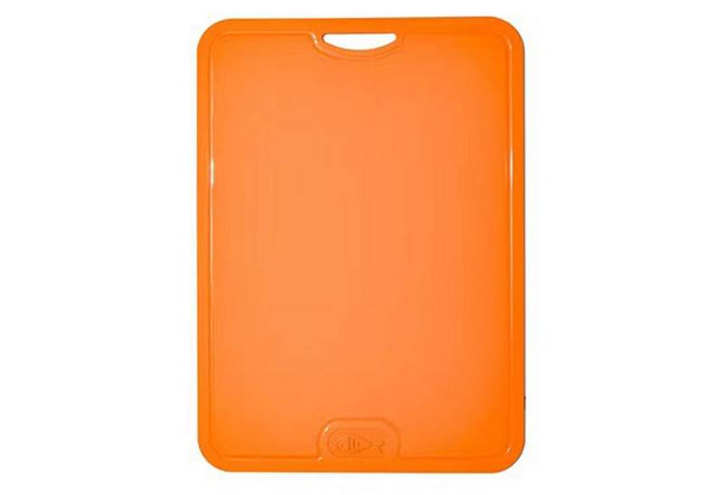 OKWISH Schneidebrett Schneidebretter Brotbretter Küchenbrett Servierbretter Cutting Board, TPU, (21x30 cm mit Saftrillen und Rutschfeste Matten, 1-St., kratzfeste flexible Spülmaschinenfest mit Griff aus Kunststoff), BPA-Frei für Küche Restaurant Bar BBQ Picknick Camping oder Reisen usw von OKWISH