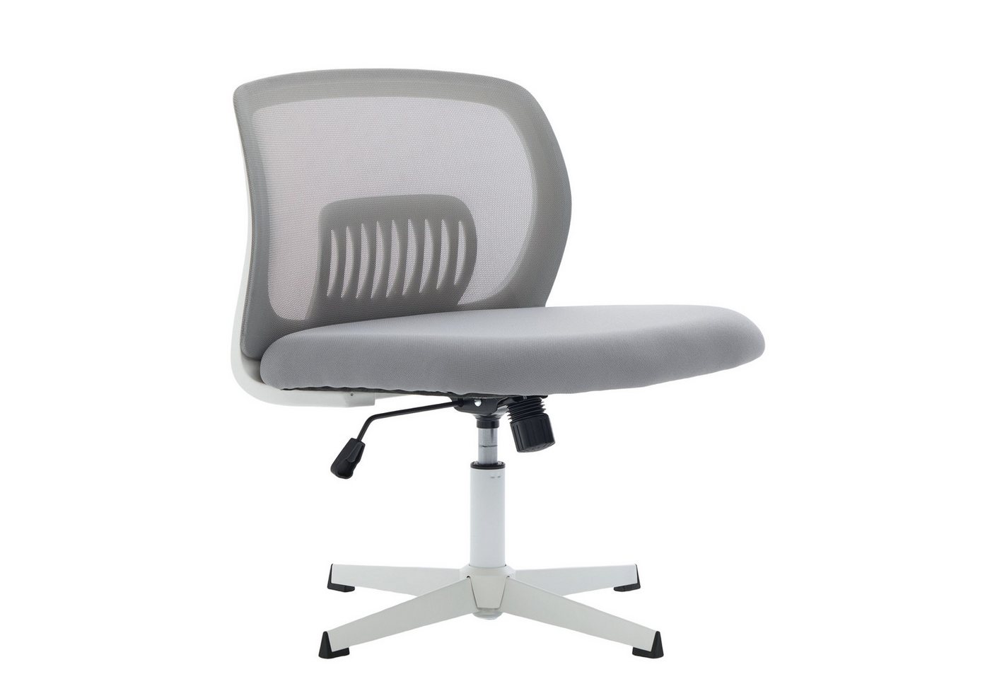 OKWISH Stuhl Bürostühle (mit Wippfunktion, Höhenverstellbar und 360° drehbar), Breiter Sitz für Komfort, Schlafzimmer, bis 200 kg von OKWISH