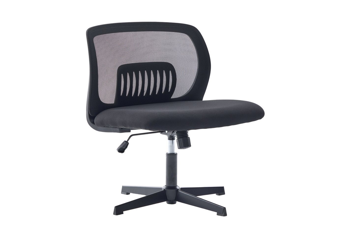 OKWISH Stuhl Bürostühle (mit Wippfunktion, Höhenverstellbar und 360° drehbar), Breiter Sitz für Komfort, Schlafzimmer, bis 200 kg von OKWISH