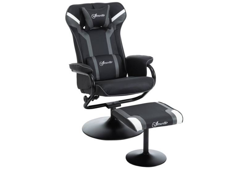 OKWISH TV-Sessel Relaxsessel,Fernsehsessel,mit Hocker (Relaxsessel mit Fußhocker 130° neigbar, Kopf- & Lendenwirbelstütze – Komfortabler Fernsehsessel für Wohnzimmer & Büro), mit Relaxfunktion von OKWISH
