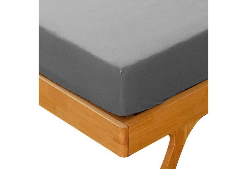 OKWISH Spannbettlaken Bett Spannbetttuch Spannbetttücher Bettlaken Betttuch Mikrofaser, Polyester-Mikrofaser, Gummizug: Rundum, (1 Stück), für Matratzenhöhe bis 25 cm von OKWISH