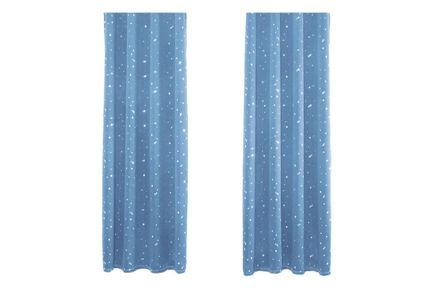 OKWISH Verdunkelungsvorhang 2er Set Verdunklungsvorhänge Vorhang Vorhänge Gardinen Curtains, (2 St), abdunkelnd, Schlafzimmer Thermovorhang Ösen Wärmeisolierend gegen Kälte Blickdicht von OKWISH