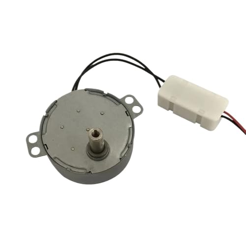 Getriebemotor JS-50B(S) DC 5-24v Untersetzungsmotor 1,4-60rpm Synchronmotor Untersetzungsgetriebe Vier Wellentypen Angepasst(A (CW),20RPM 1KGF.CM_DC 12V) von OKYIE