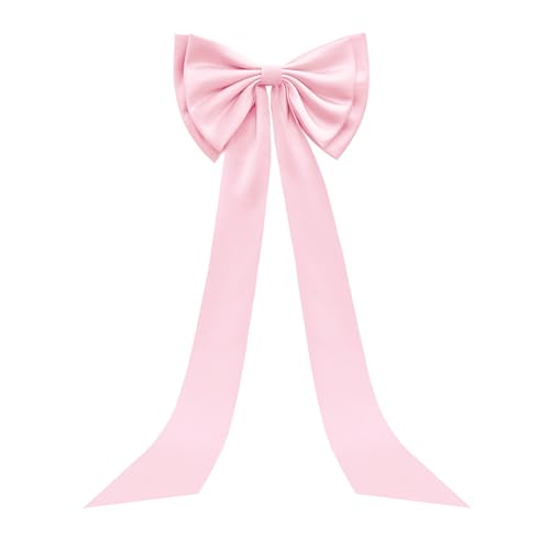 Große Satinschleife für Hintergrund, 150 x 38 cm, riesige Schleife für Themenzimmer, Wanddekoration, Ormanente, Tür, Hochzeit, Verlobung, Junggesellinnenabschied, Braut, Weihnachtsbaum, Dekoration von OKYUK