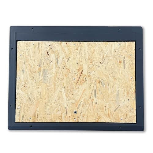 Bodentreppe/Revisionsklappe mit Wasserfester OSB-Platte – 650 x 850 mm – Sofort Begehbar – Laminatfähig – Hochwertig und Funktional Bodentreppe/Revisionsklappe mit Wasserfester OSB-Platte – 650 x 850 mm – Sofort Begehbar – Laminatfähig – Hochwertig und Funktional von OKtime hidden technology