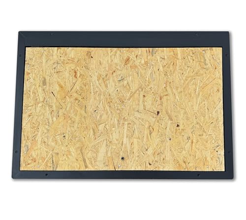 Bodentreppe/Revisionsklappe mit Wasserfester OSB-Platte – 950 x 1250 mm – Sofort Begehbar – Laminatfähig – Hochwertig und Funktional Bodentreppe/Revisionsklappe mit Wasserfester OSB-Platte – 950 x 1250 mm – Sofort Begehbar – Laminatfähig – Hochwertig und Funktional von OKtime hidden technology