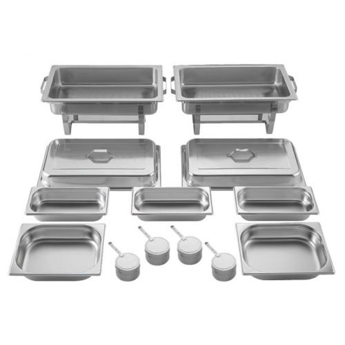 Ol-Gastro-Bedarf 2 Chafing Dish Multi Plus inkl 6 GN-Behälter Ol-Gastro-Bedarf 2 Chafing Dish Multi Plus inkl 6 GN-Behälter von OL-Gastro-Bedarf