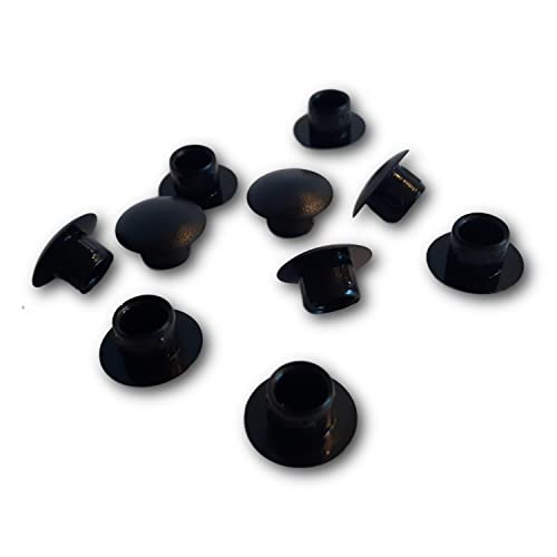 100 St. Abdeckstopfen Kunststoff, schwarz, für Bohrungen 100 St. Abdeckstopfen Kunststoff, schwarz, für Bohrungen von OL
