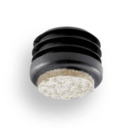 OL 4 St. Stuhlgleiter mit Filz für Rundrohre (15mm) von OL