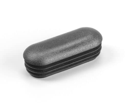 OL 4 St. Zierstopfen/Sichtstopfen/Endstopfen für Ovalrohre mit Rohrwandstärke 1,5-2 mm (4 St. 35x15mm) von SFCOEABR