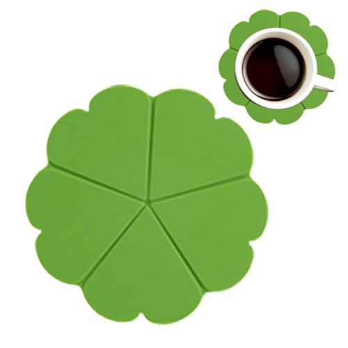 OLCANA Untersetzer | Untersetzer aus Silikon - wärmeisolierende Silikon-Tassenmatte in Form einer für Couchtisch, Holztisch, Bürodekoration, Schreibtisch von OLCANA