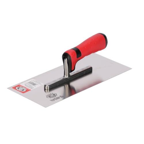OLEJNIK J L PROFESSIONAL Profi Edelstahl Glättkelle Rostfreie 280mm mit zweikomponentigem Griff - Ideal für präzises Glätten von Gips und Putz von OLEJNIK J L PROFESSIONAL