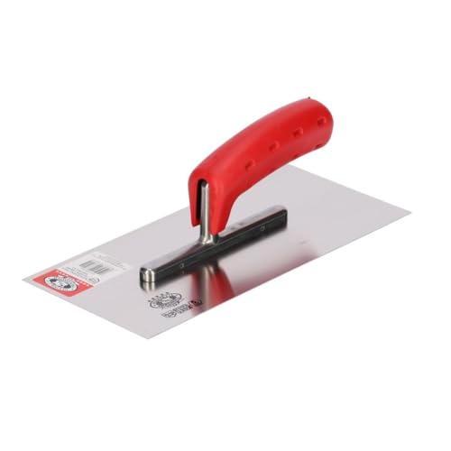 OLEJNIK J L PROFESSIONAL Profi Edelstahl Glättkelle Rostfreie 280x130mm mit SG-Zweikomponentengriff - Perfektes Werkzeug für professionelle Handwerker von OLEJNIK J L PROFESSIONAL