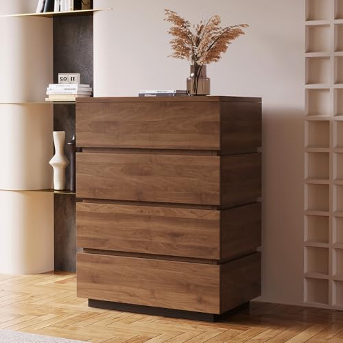 OLEYLUCKLIVE Kommode 4 Schubladen – Minimalistischer Holz-Sideboard & Chest of Drawers mit Raumssparender Aufbewahrung, Vielseitig für Schlafzimmer, Wohnzimmer, Eingang,40 cm breit OLEYLUCKLIVE Kommode 4 Schubladen – Minimalistischer Holz-Sideboard & Chest of Drawers mit Raumssparender Aufbewahrung, Vielseitig für Schlafzimmer, Wohnzimmer, Eingang,40 cm breit von OLEYLUCKLIVE