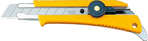 OLFA 18 mm Abbrechklingem-Cuttermesser mit Kunststoffgehäuse von OLFA