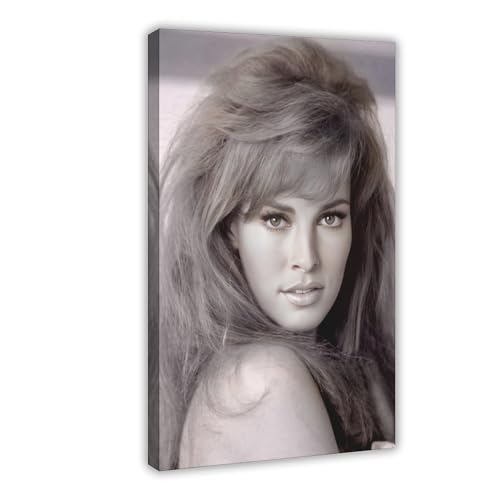 Poster "Schauspielerin Raquel Welch" (11), Leinwand-Poster, Schlafzimmerdekoration, Landschaft, Büro, Raumdekoration, Geschenk, 20 x 30 cm von OLFCESPP