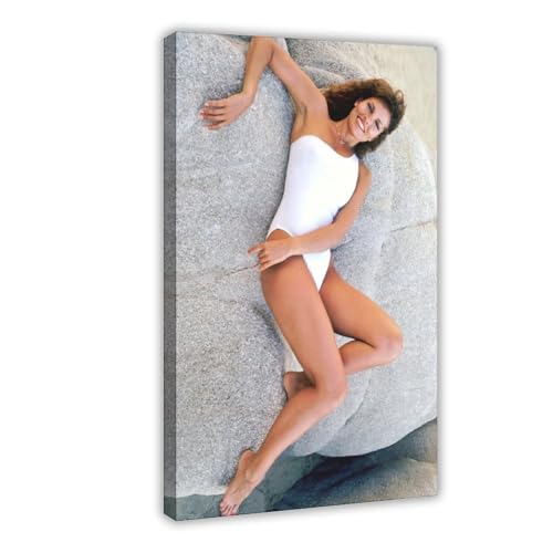 Poster "Schauspielerin Raquel Welch" (17) auf Leinwand, Schlafzimmer, Dekoration, Landschaft, Büro, Raumdekoration, Geschenk, 40 x 60 cm von OLFCESPP