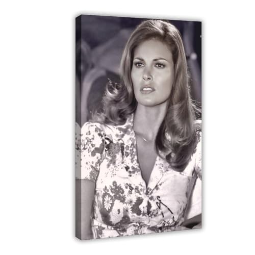 Poster "Schauspielerin Raquel Welch" (29) auf Leinwand, Schlafzimmer, Dekoration, Landschaft, Büro, Raumdekoration, Geschenk, 30 x 45 cm von OLFCESPP