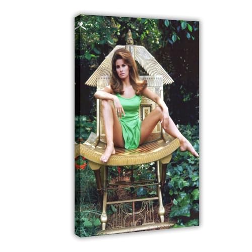 Poster auf Leinwand, Motiv: Schauspielerin Raquel Welch, Schlafzimmer, Dekoration, Landschaft, Büro, Raumdekoration, Geschenk, 30 x 45 cm, 6 Stück Poster auf Leinwand, Motiv: Schauspielerin Raquel Welch, Schlafzimmer, Dekoration, Landschaft, Büro, Raumdekoration, Geschenk, 30 x 45 cm, 6 Stück von OLFCESPP