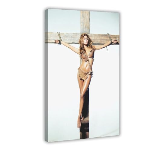 Poster auf Leinwand, Motiv: Schauspielerin Raquel Welch, Schlafzimmer, Landschaft, Büro, Raumdekoration, Geschenk, 30 x 45 cm, 10 Stück Poster auf Leinwand, Motiv: Schauspielerin Raquel Welch, Schlafzimmer, Landschaft, Büro, Raumdekoration, Geschenk, 30 x 45 cm, 10 Stück von OLFCESPP